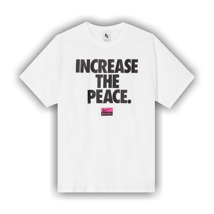Size xs Nike x Stussy Increase The Peace T-Shirt 'White'