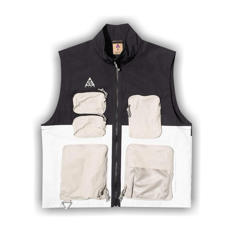 Buy Nike NRG ACG Vest 'Black/Summit White/String/Antique Silver