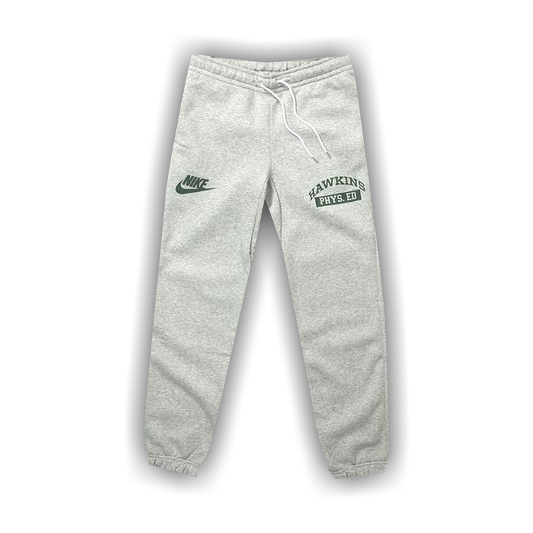 Buy Nike x Stranger Things Hawkins High Sweatpant Dark Grey Fir White CQ3656 063 GOAT