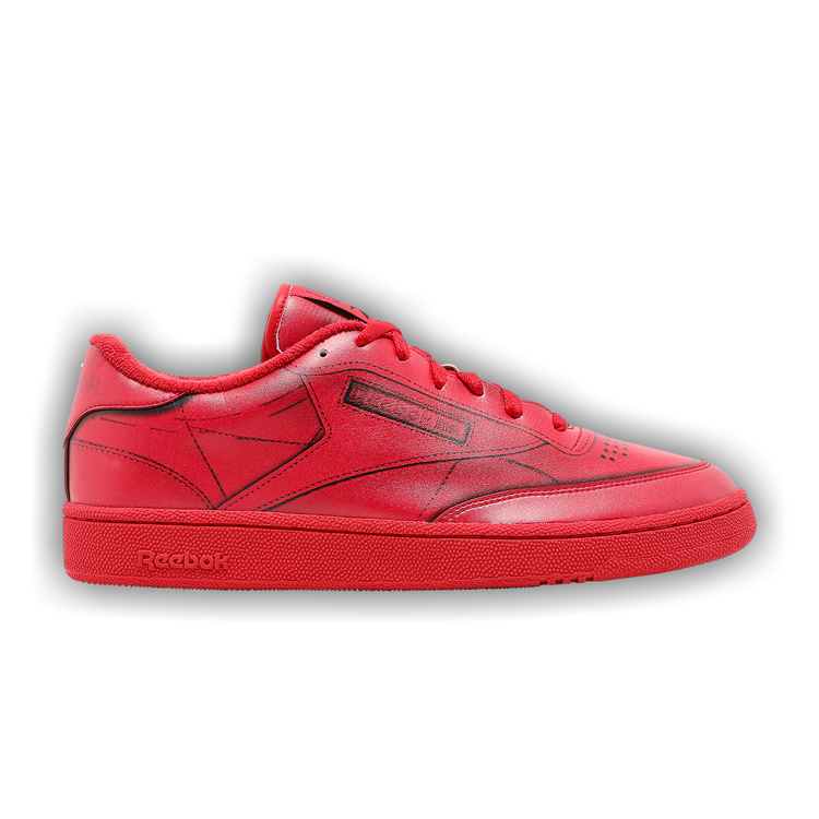 Reebok × Maison Margiela / ローカットスニーカー/23cm/RED/HO2408 Buy Maison Margiela x Reebok Club C 'Vector Red' - H02408 | GOAT