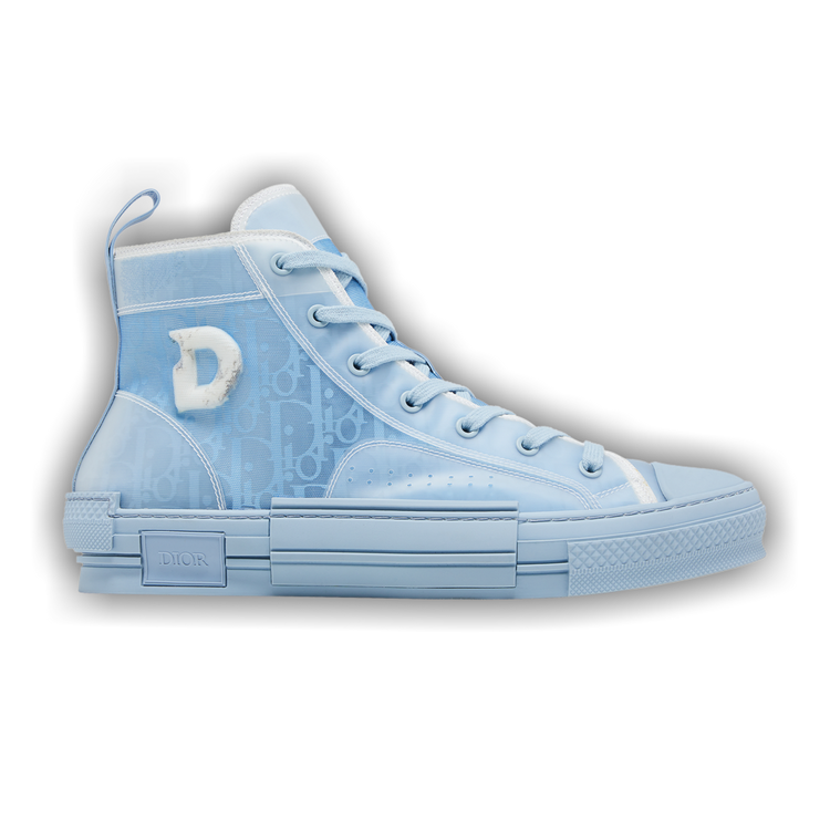 ディオール　エスパドリーユ　xoxo.soramama Daniel Arsham x Dior B23 High Dior Oblique - Light Blue for