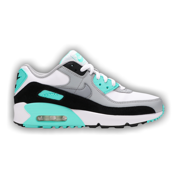 Buy Nike Air Max 90 Leather GS 'Hyper Turquoise' - CD6864 102 | GOAT