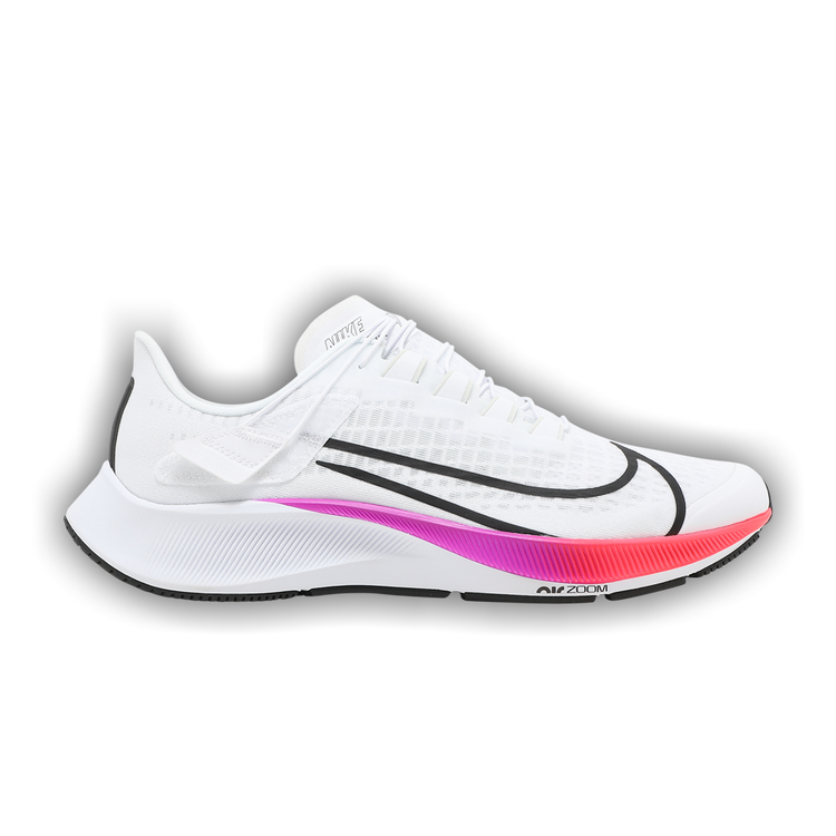 NIKE ZOOM PEGASUS 37 ホワイト/マルチカラー　数回着用 NIKE ZOOM PEGASUS 37 ホワイト/マルチカラー 数回着用 Amazon