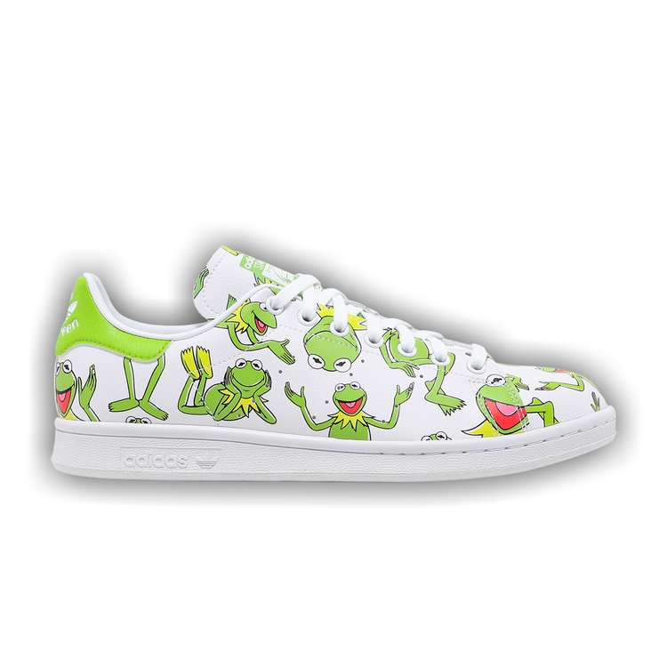 Buy The Muppets x Stan Smith Kermit The Frog Allover Print FZ2707 GOAT UK