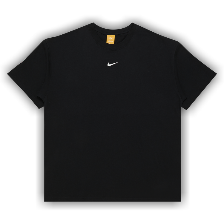 nike shirt with swoosh in middle