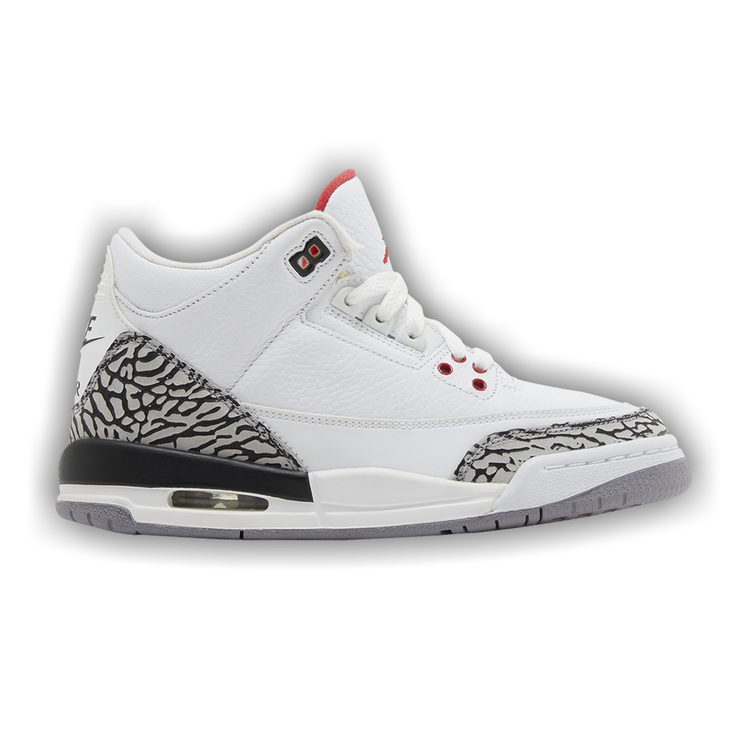 Jordan Air Jordan 3 ホワイト/レッド/グレー　22cm Jordan Retro 3 | Foot Locker