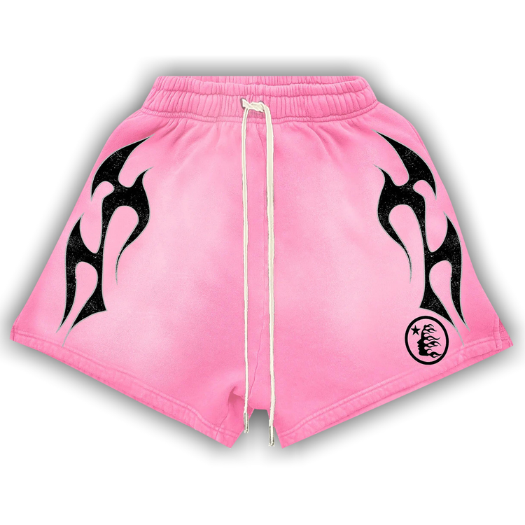 Hellstar ハーフパンツ pink 1442084_00.png.png