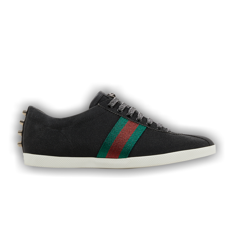 【公式】アクセサリーの激安通販 'Black' Low Stud Web Glitter Gucci Buy - 1074 KW040 419712 靴
