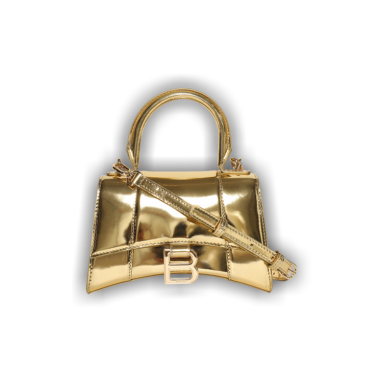 Buy Balenciaga Hourglass Top Handle 'Gold' - 592833 2AAGJ 8015 | GOAT