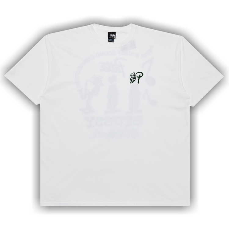 『Stussy x Patta』Sound Connection T-Shirt★White★ Stussy x Patta 'Sound Connection' T Shirt in White Size M