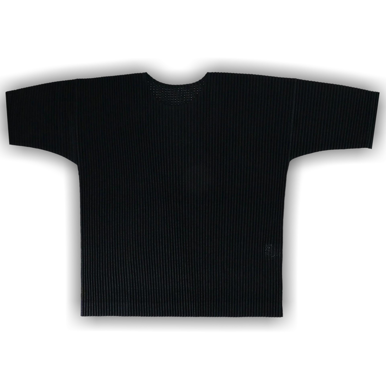 Buy Homme Plissé Issey Miyake Light Mesh Top 'Black' - HP46JK191