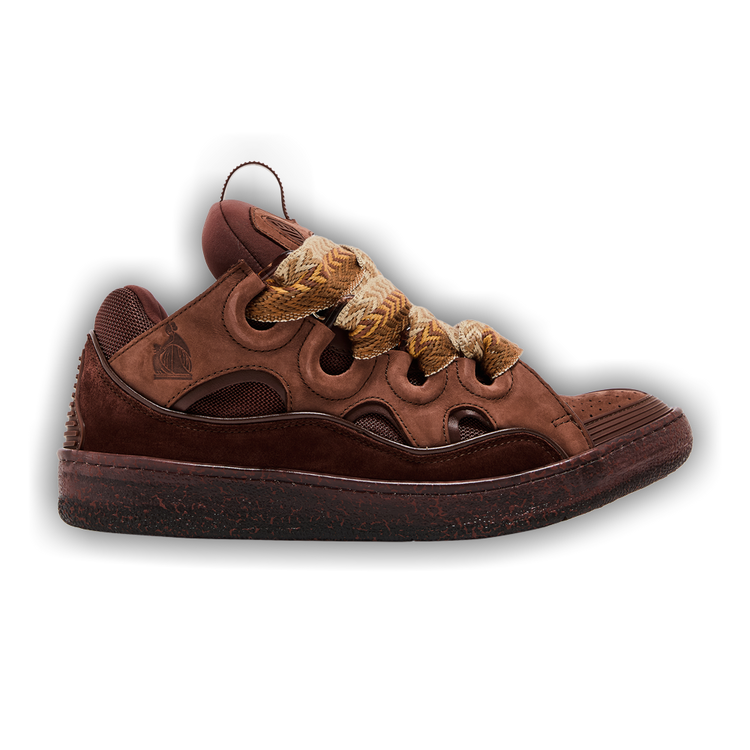 Buy Lanvin Curb Sneakers 'Speckled Effect - Brown' - FM SKRK11