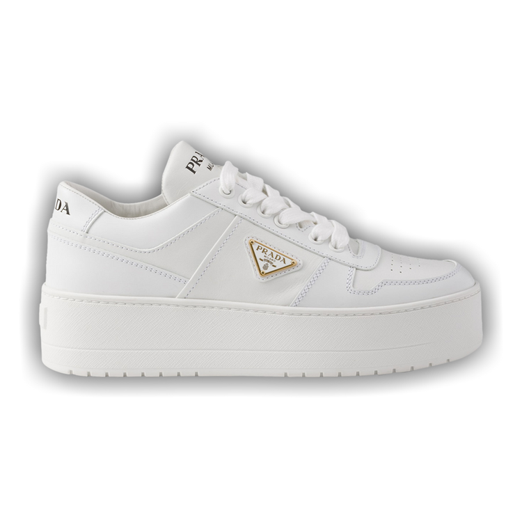 スニーカー PRADA SNEAKER (1E792MFBE303LPH F0009) White Downtown leather sneakers | PRADA