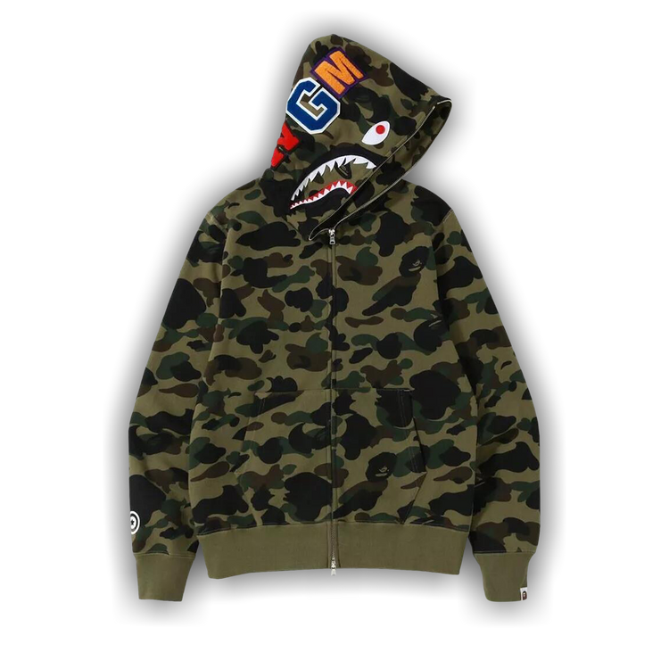 半額　NEW MULTI CAMO SHARK HOODIE ONEPIECE A BATHING APE BAPE KIDS NEW MULTI CAMO SHARK HOODIE ONEPIECE
