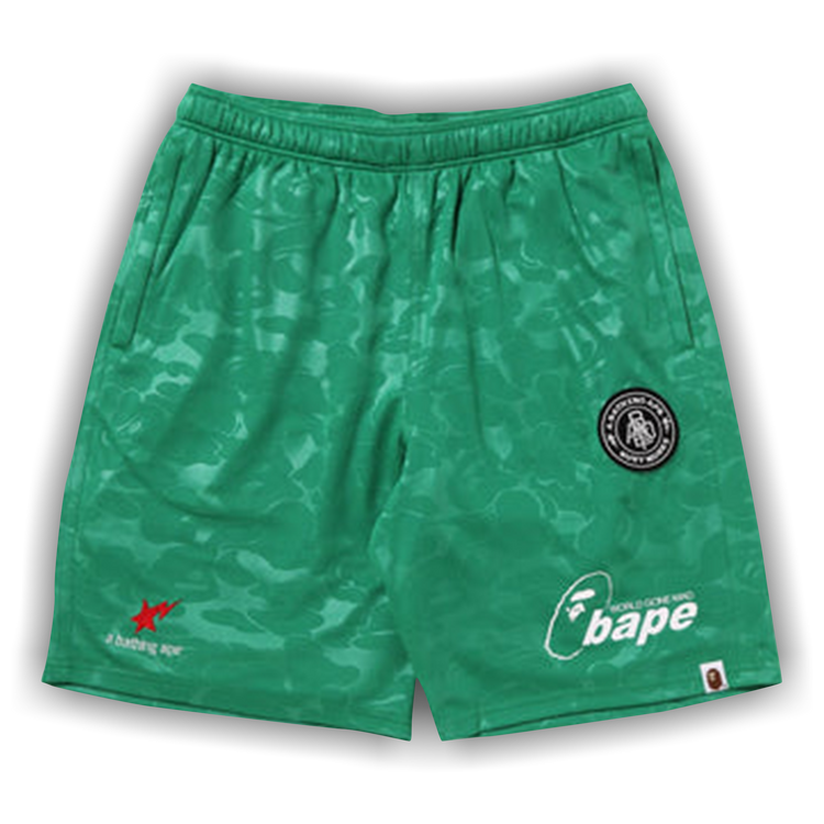 ウェア BAPE ABC Basketball Shorts M Green Lex BAPE ABC Basketball Shorts M Green Lex