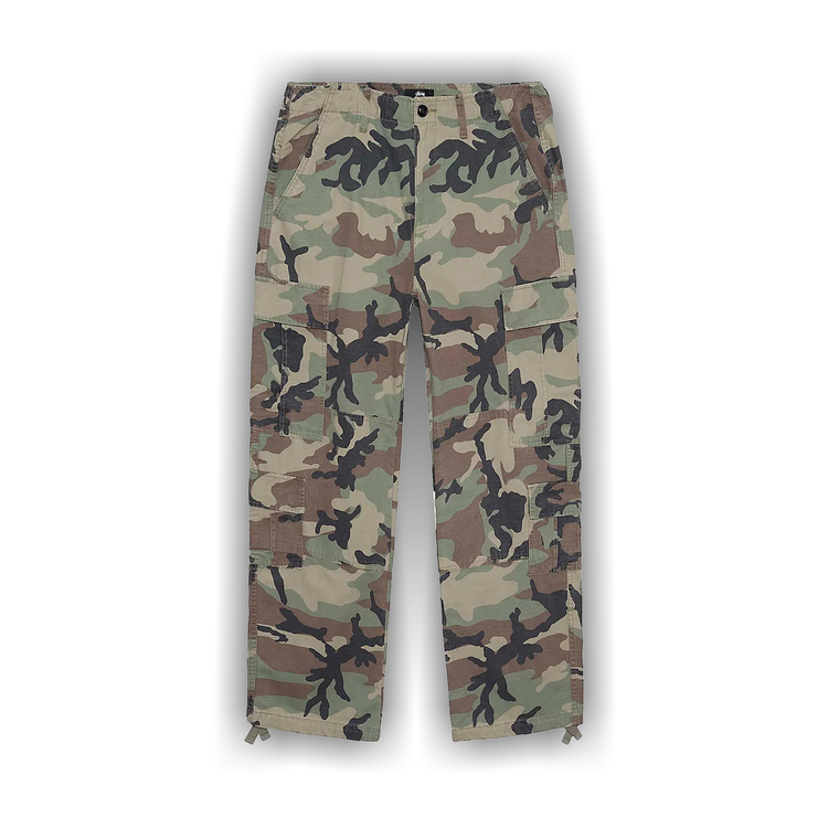 Stussy Outer Gear Skull Camo Cargo Pants 32 – Gone Again Vintage