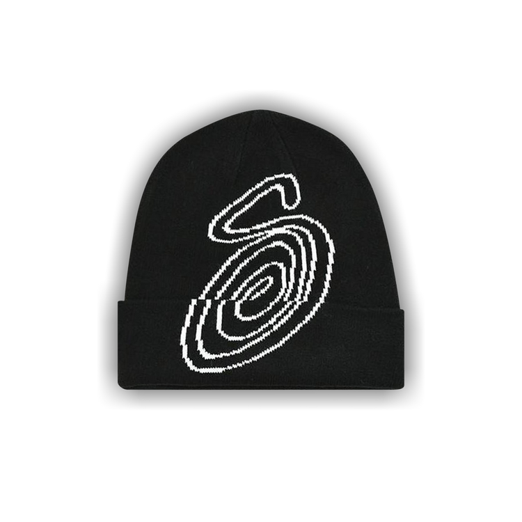 stüssy SWIRL S CUFF BEANIE Stussy Swirl S Cuff Beanie Black | eBay