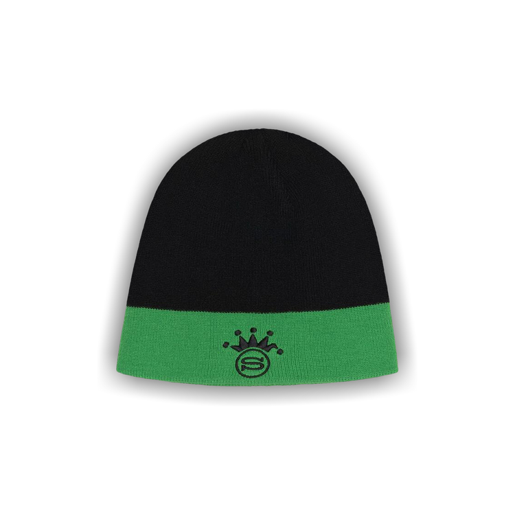 【おすすめ】 Jacquard Crown S Stussy Buy Skullcap BLAC 1321204 - 'Black' 帽子