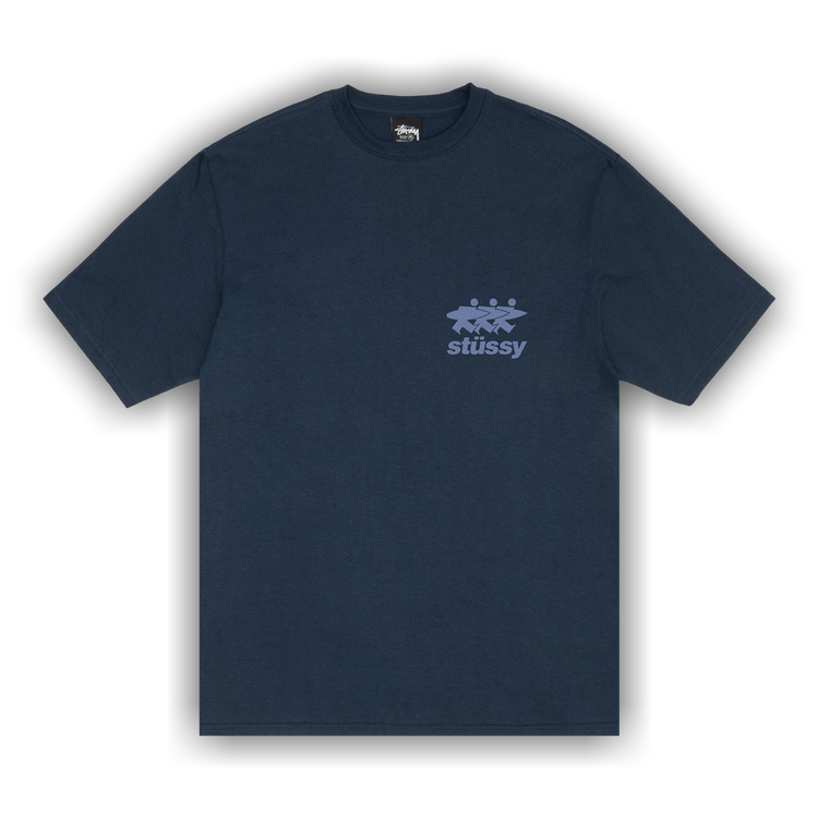 ★送料・関税込★STUSSY★REFRACTED TEE★NAVY★ Buy Stussy Surfwalk Tee 'Navy' - 1905089 NAVY | GOAT