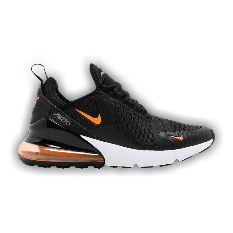 Air max 270 black total orange hotsell