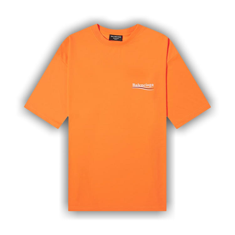 Buy Balenciaga Large Fit T Shirt Fluo Orange 641675 TKVE8 7073 GOAT CA