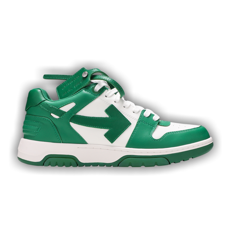 Size 10.0 Off White Out of Office Low White Green