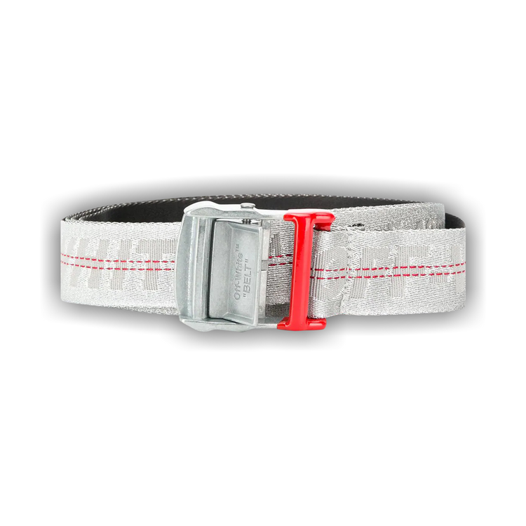 Buy Off White Industrial Belt Light Grey OMRB012E196470020600 GOAT