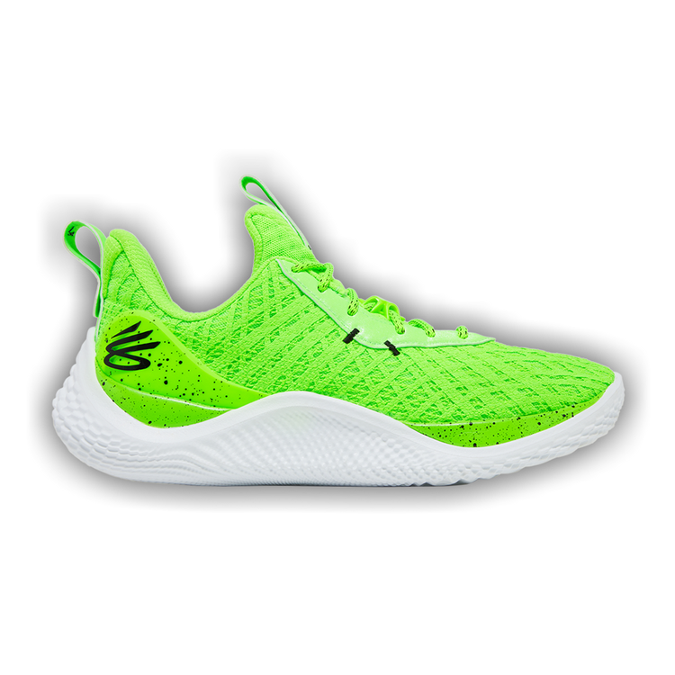 Buy Curry Brand Curry Flow 10 Team 'Hyper Green' - 3026624 301 | GOAT
