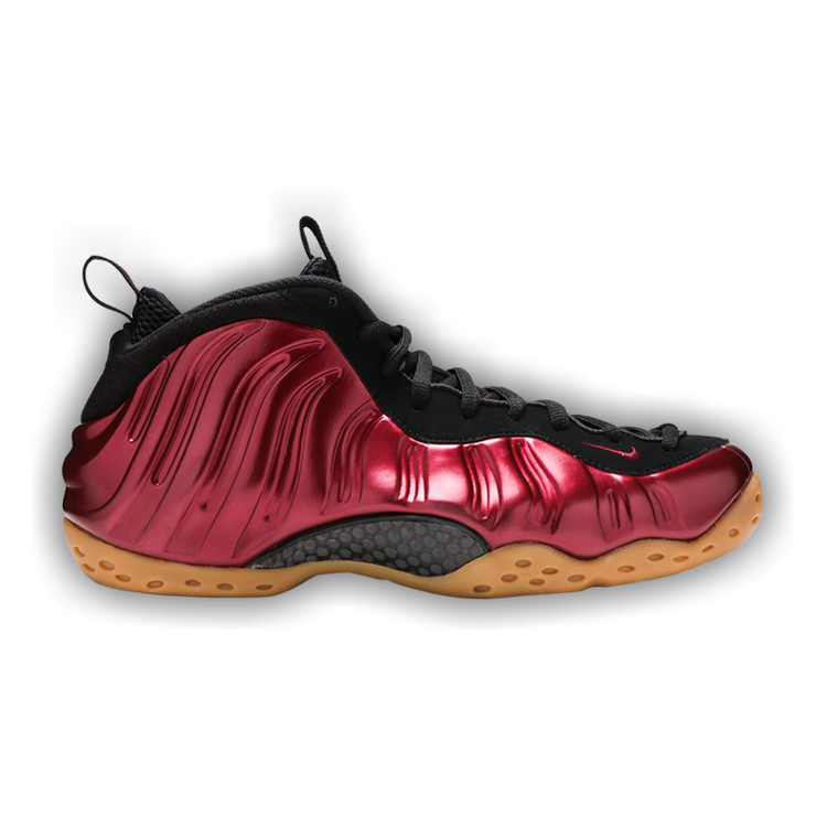 Nike foamposite maroon sale