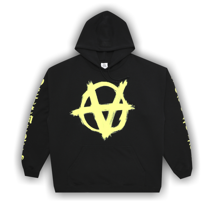 Vetements anarchy hoodie store