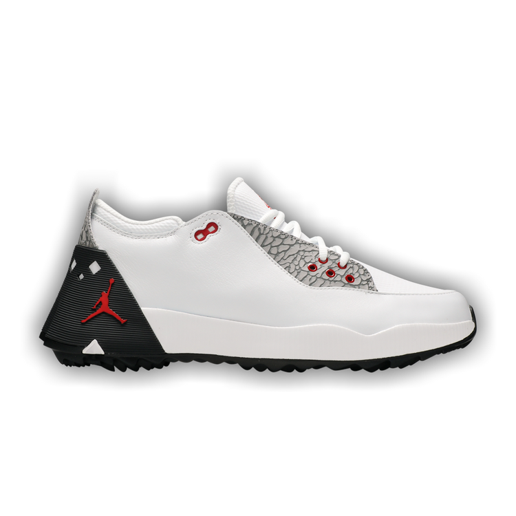 Air Jordan ADG 2 Golf shoes ホワイト NIKE Jordan ADG 2 Golf Shoe ELEPHANT PRINT WHITE/BLACK Sz M