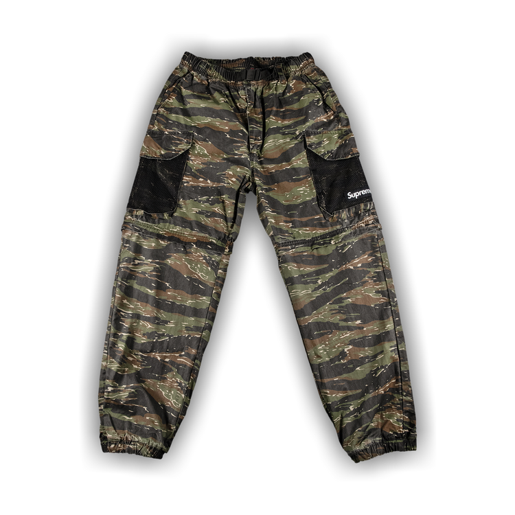 Buy Supreme Mesh Pocket Belted Cargo Pant 'Tigerstripe Camo' - SS21P40  TIGERSTRIPE CAMO | GOAT