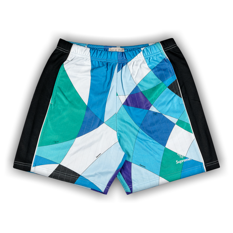 Buy Supreme x Emilio Pucci Soccer Short 'Blue' - SS21SH8