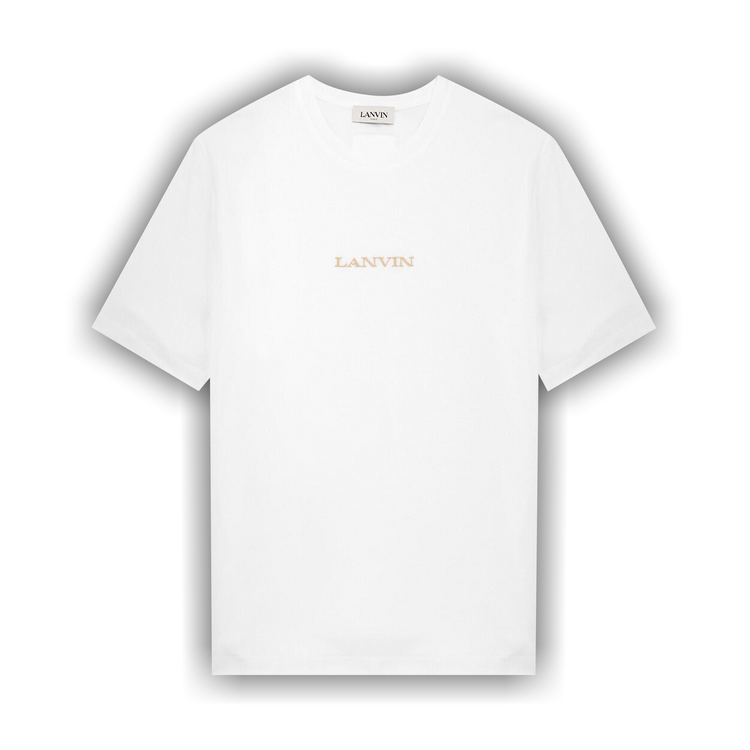 Buy Lanvin T-Shirt 'Optic White' - RM TS0110 J134 A24 01 | GOAT