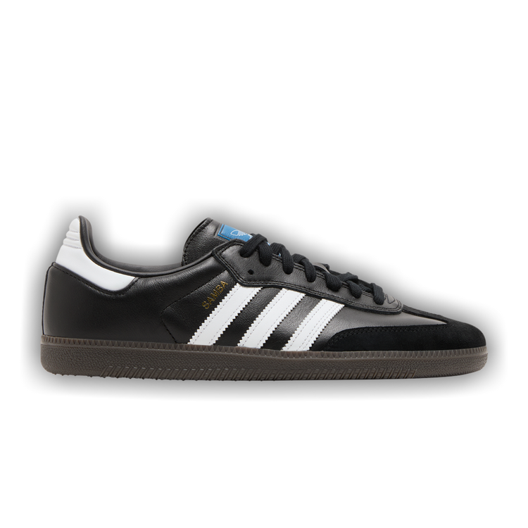 【箱•タグあり美品 】adidas SAMBA VEGAN 黒/白/ガム 23㎝ adidas サンバ ADV ブラック/ホワイト/ガム メンズ レディース
