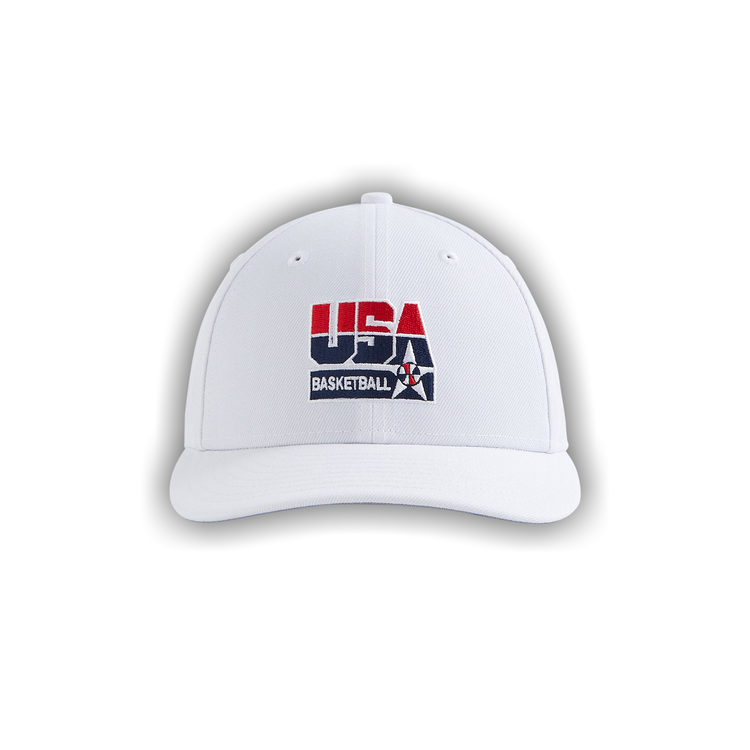 帽子 Kith New Era USA Basketball Trucker Hat Kith Kids & New Era for the New York Knicks Skyline Trucker