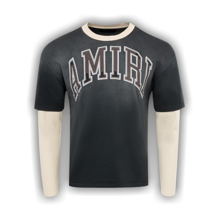 Buy Amiri Vintage Long-Sleeve Tee 'Black' - AMJYTE1053 BLAC