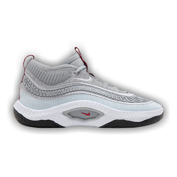 Nike Cosmic Unity 3 - Flat Silver / Varsity Red - Size 8 DV2757-005 Amazon.com | Nike Cosmic Unity 3 Basketball Shoes (DV2757  main image 4
