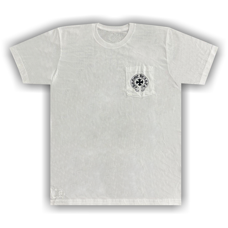 ◆希少品♪【CHROME HEARTS】ダガー thermal Long T-shirt White Chrome Hearts Chrome Hearts Dagger Thermal long t-shirt