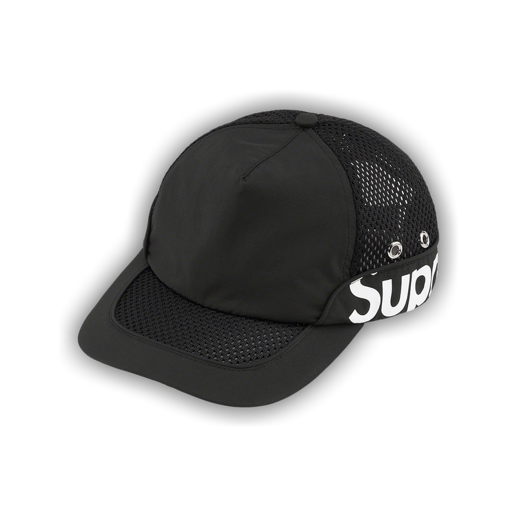 Buy Supreme Side Logo 5-Panel 'Black' - SS22H84 BLACK | GOAT