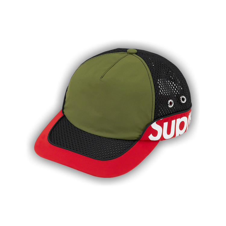 Buy Supreme Side Logo 5-Panel 'Olive' - SS22H84 OLIVE | GOAT