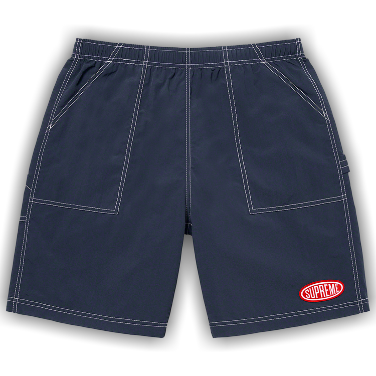美品　Supreme nylon painter short navy Buy Supreme Nylon Painter Short 'Navy' - SS22SH16 NAVY | GOAT
