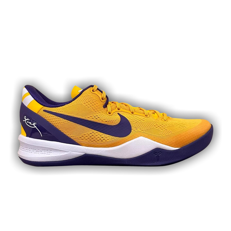 NIKE KOBE 8 ネイビー/イエロー Nike Kobe 8 System 'Barcelona Tiger' Sz 10.5 Deep Royal Blue