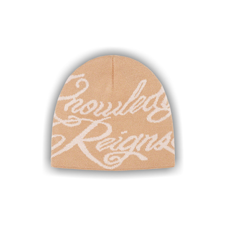 Buy Supreme Knowledge Reigns Beanie 'Tan' - SS22BN27 TAN | GOAT