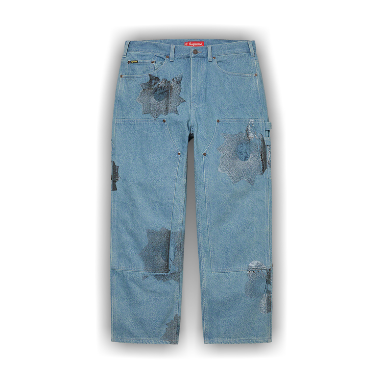 Supreme Nate Lowman Double Knee Painter Pant (SS22) - $188
