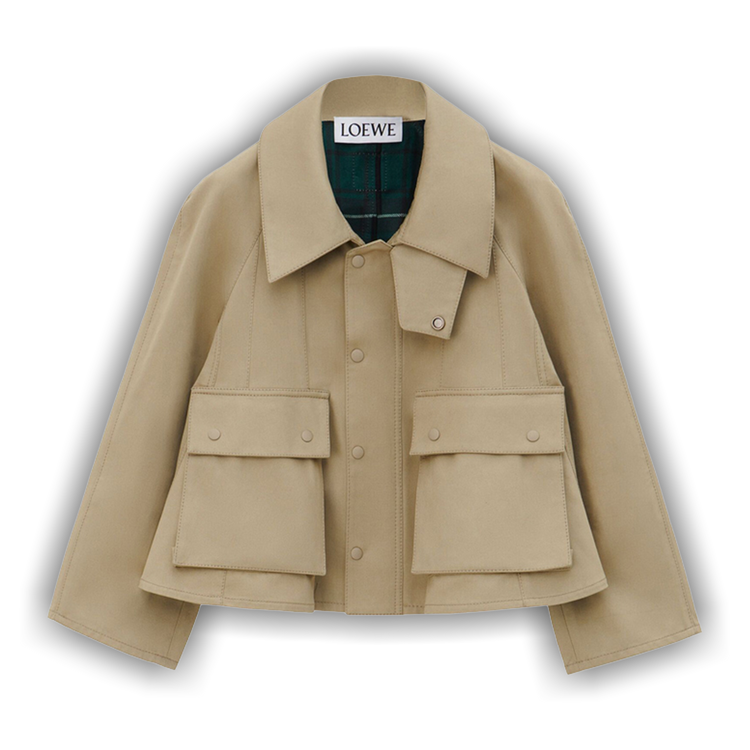 LOEWE ジャケット ベージュ ワークウェア ジャケット（ウール&カシミヤ） ベージュ - LOEWE
