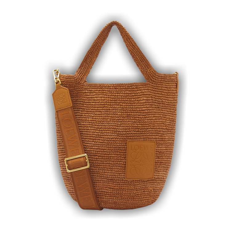 【LOEWE】個数限定セール！アナグラム SLIT MINI BAG Loewe Mini Slit bag in raffia and calfskin | REVERSIBLE