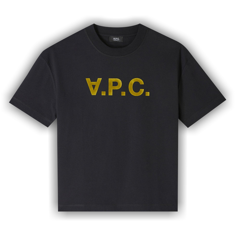 Buy A.P.C. Oversize Grand T-Shirt 'Black/Khaki' - COHBO M26385 TZG