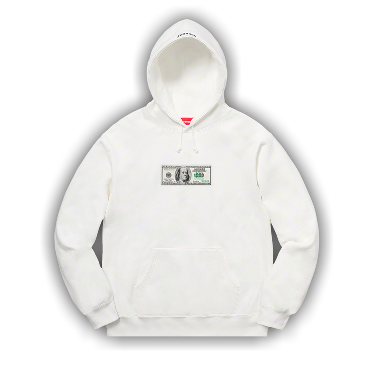 Buy Supreme Franklin Hooded Sweatshirt 'White' - SS20SW80 WHITE | GOAT