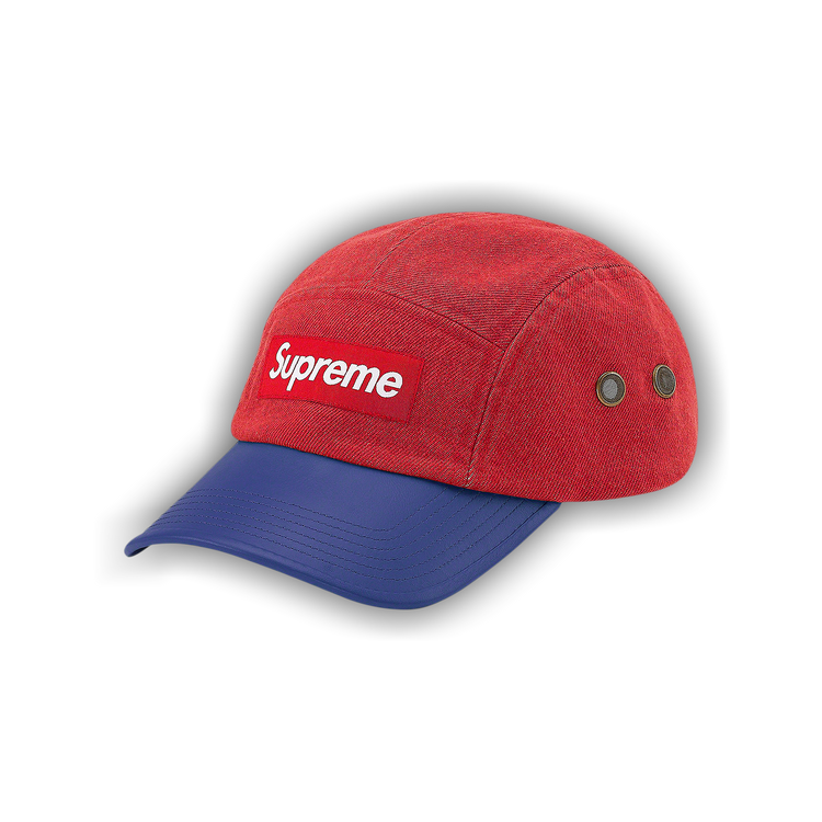 Supreme デニムキャップ レッド Buy Supreme 2-Tone Denim Camp Cap 'Red' - SS20H92 RED | GOAT